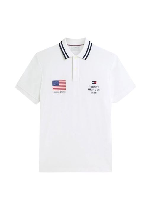 standard country us reg polo Tommy Hilfiger | MW0MW43868YBR.YBR